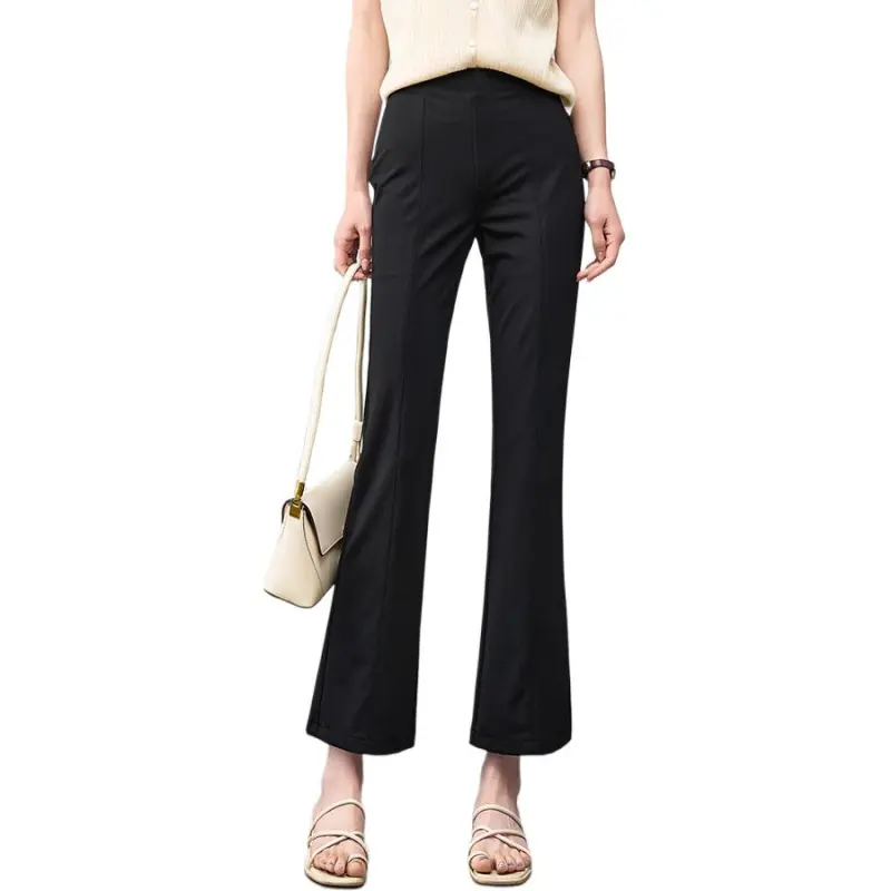 YALIDA Casual Pants Women's Black-1