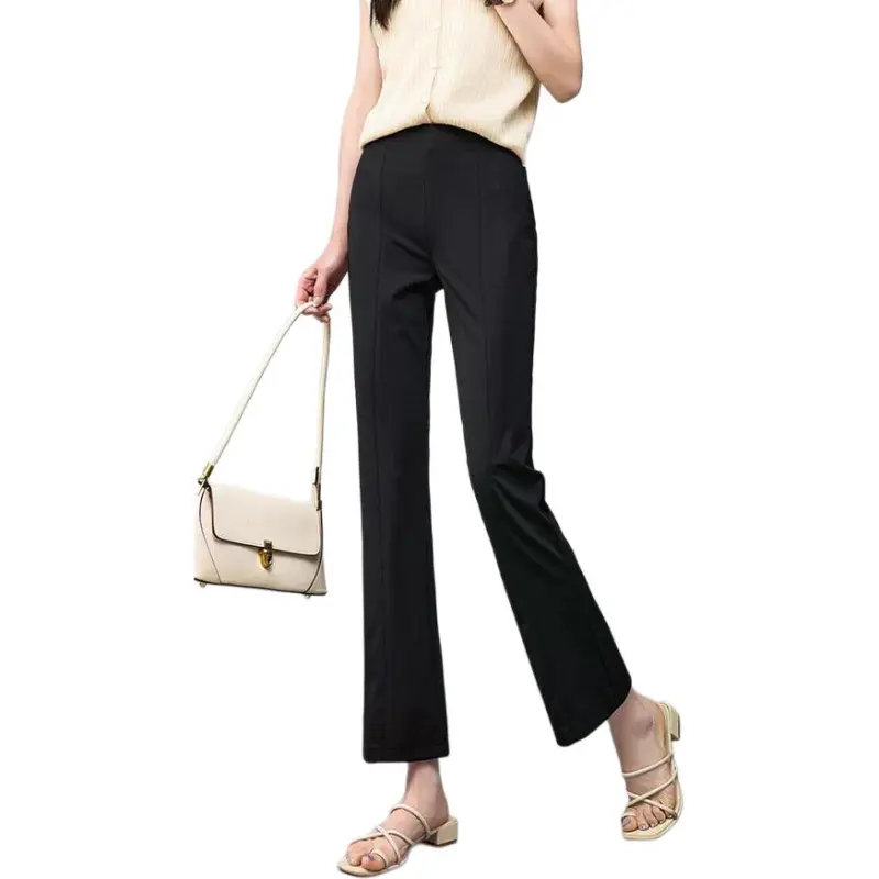 YALIDA Casual Pants Women's Black-2