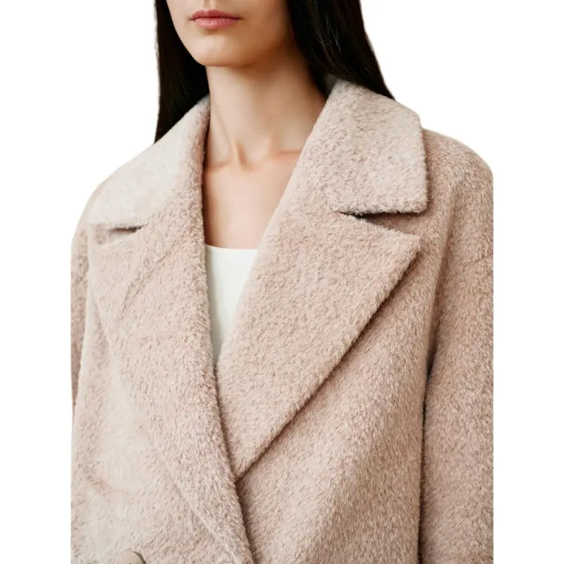 INSUN Coats Women's Light Camel-4