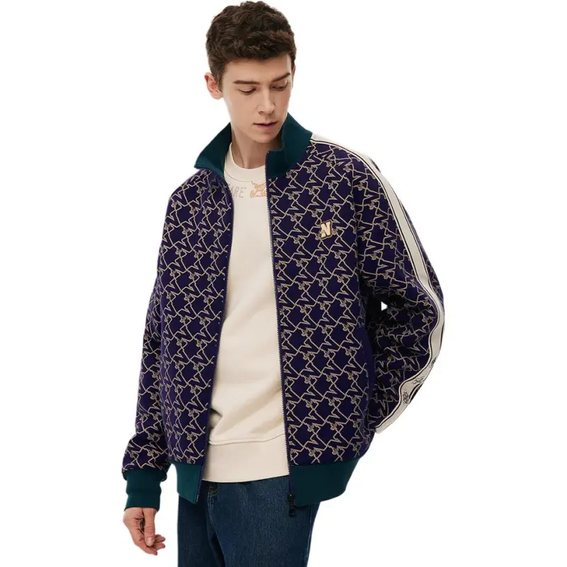 NAVIGARE Jackets Men Marine Blue Coffee-1