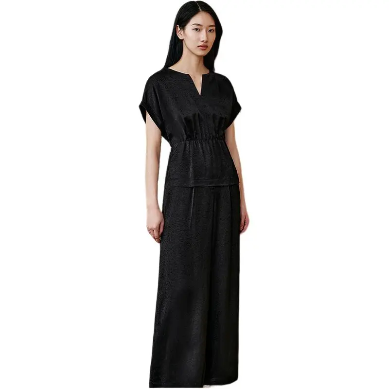 INSUN Casual Pants Women's Black-1
