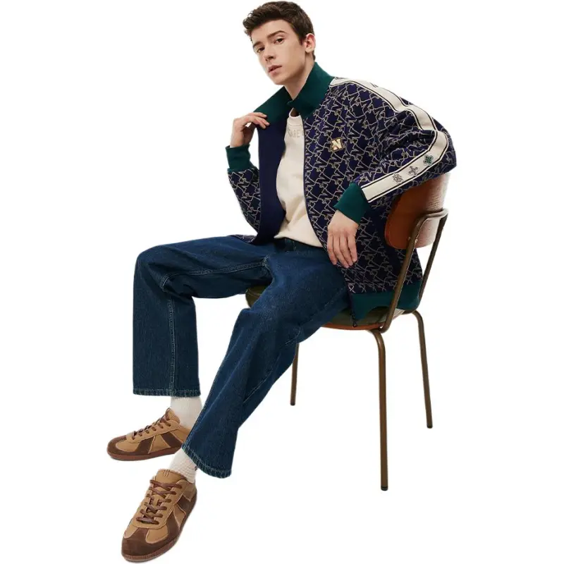 NAVIGARE Jackets Men Marine Blue Coffee-3