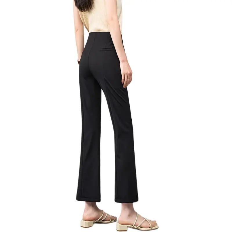 YALIDA Casual Pants Women's Black-3