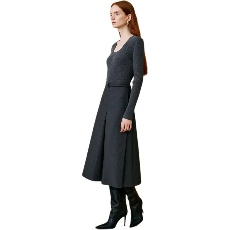 INSUN Long Sleeved Dress Women's-4