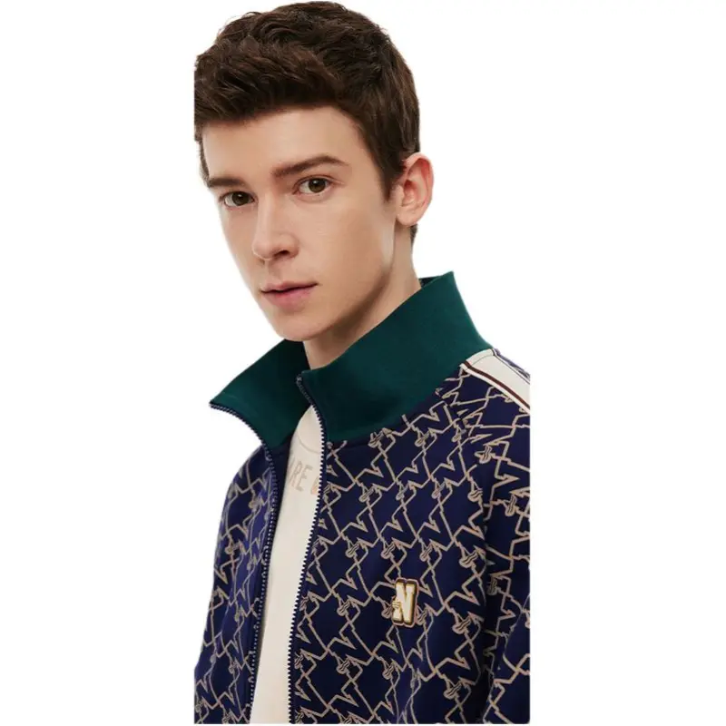 NAVIGARE Jackets Men Marine Blue Coffee-2