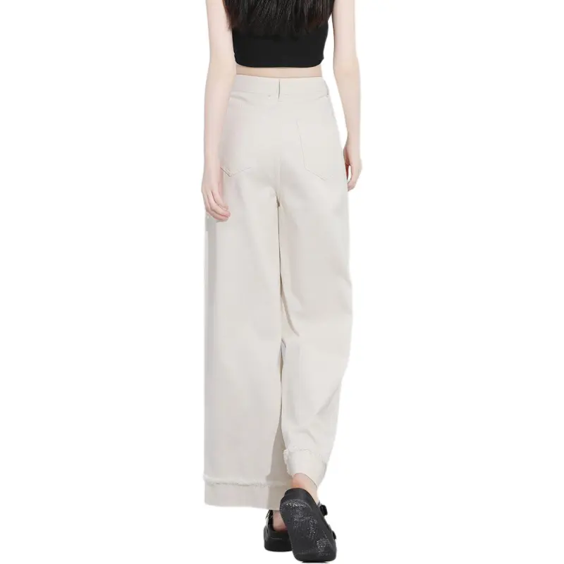 CCAABB Casual Pants Women's IVX/Apricot-4