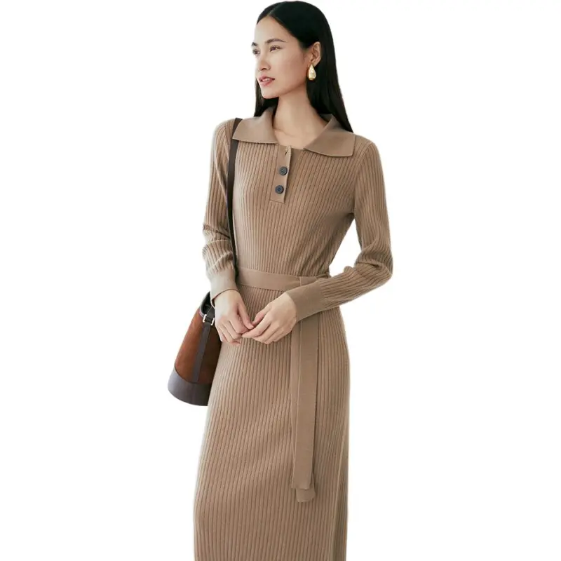INSUN Long Sleeved Dress Women's-3