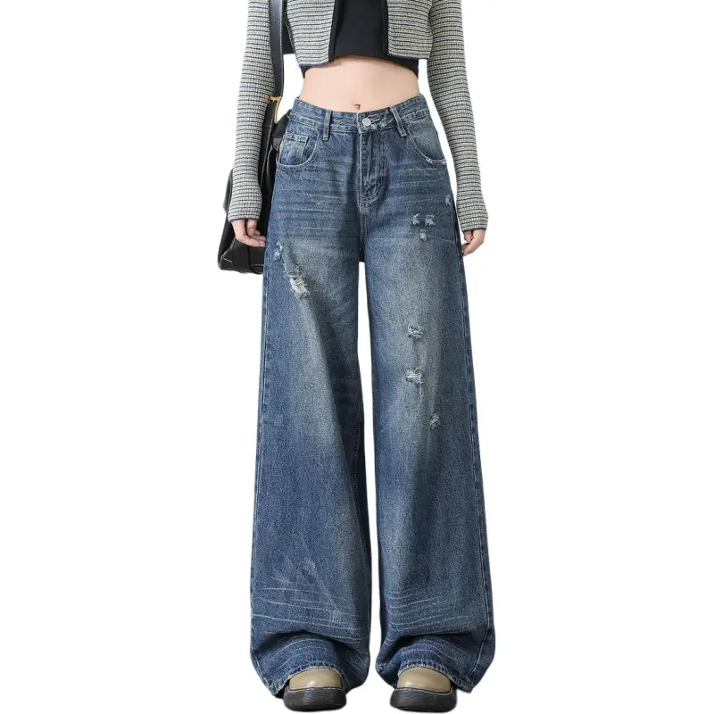 CHOCOOLATE Jeans Women's BLX/Vintage Blue-1