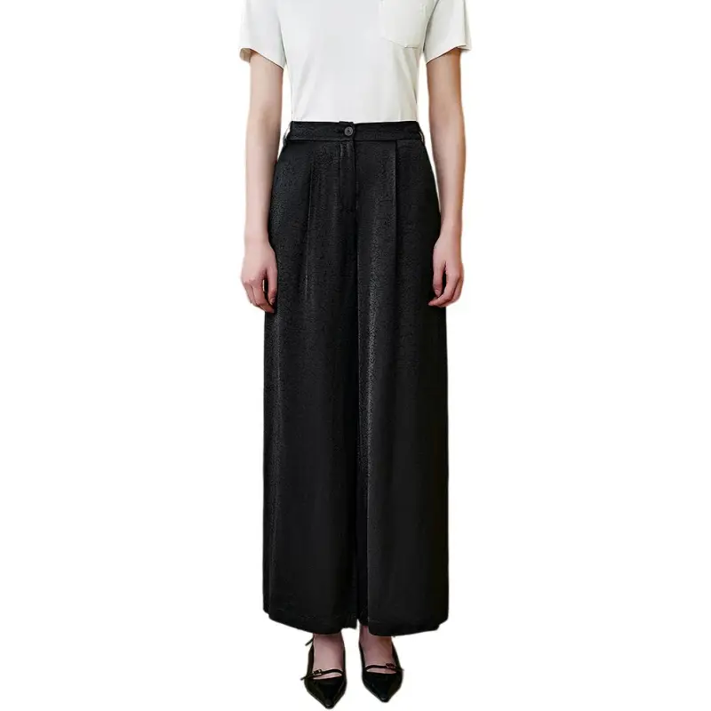 INSUN Casual Pants Women's Black-2