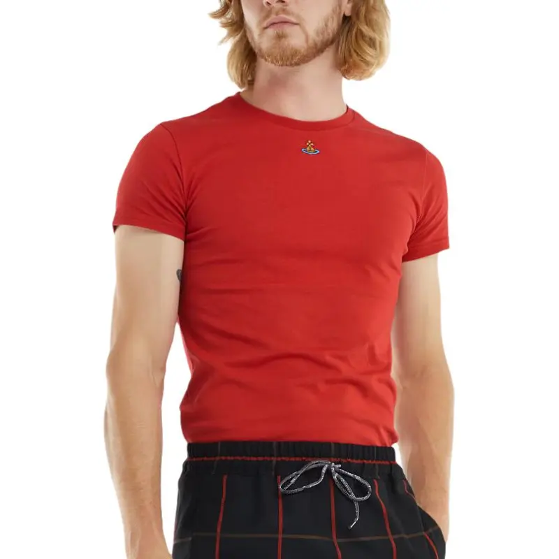 Vivienne Westwood Orb Peru' T-Shirt T-Shirt Unisex Red-4