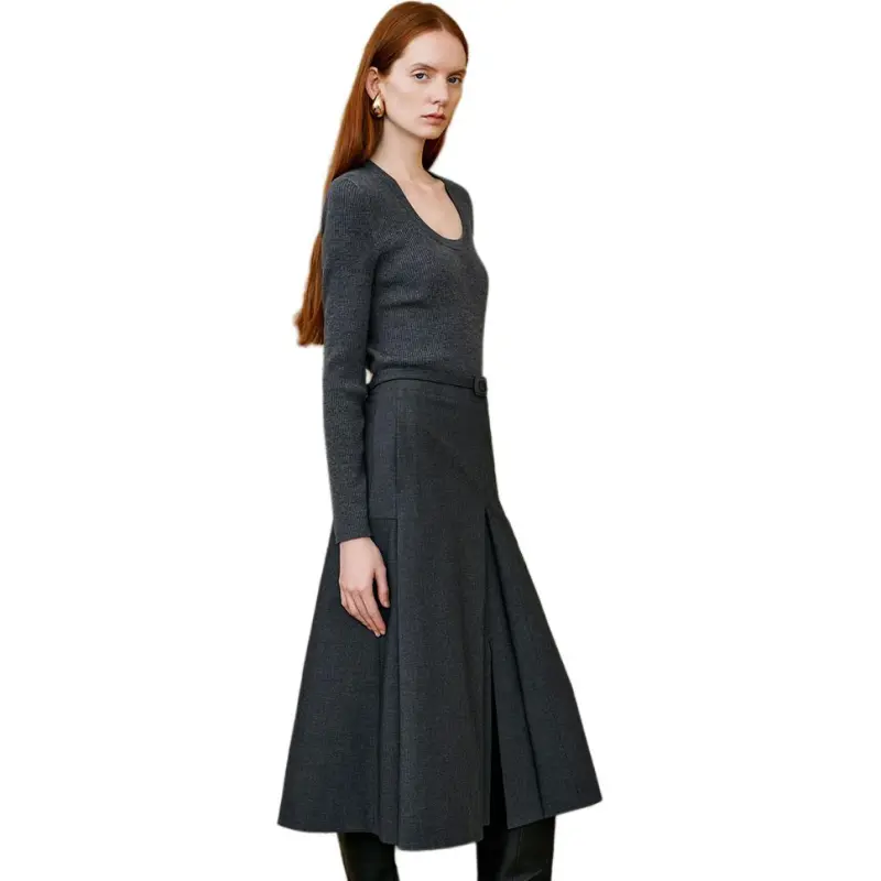 INSUN Long Sleeved Dress Women's-5