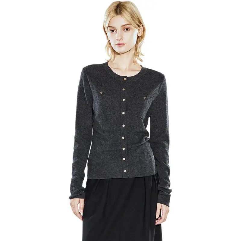 COVERINS Knitwear Women's Dark Gray-2
