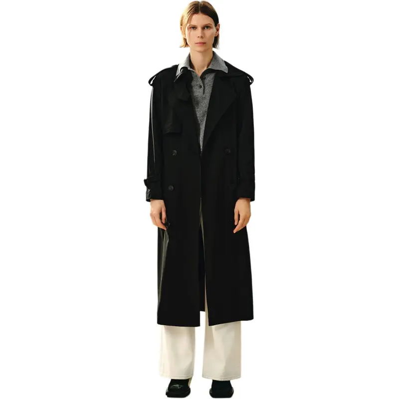 INSUN Coats Women's Black-1