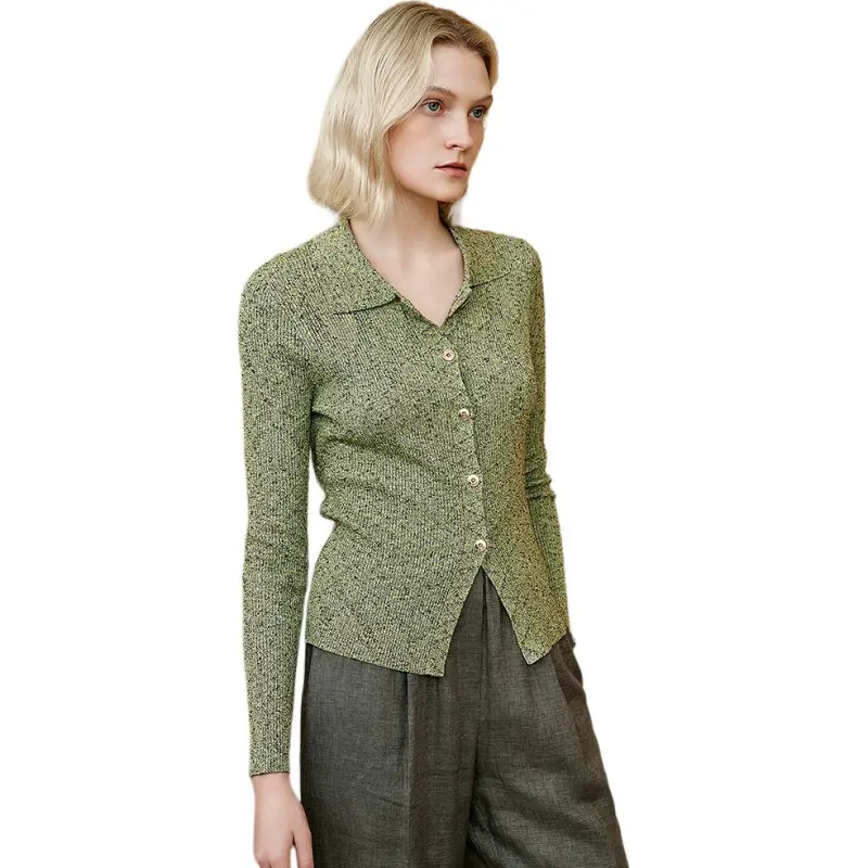 INSUN Shirts Women's Moss Green-3