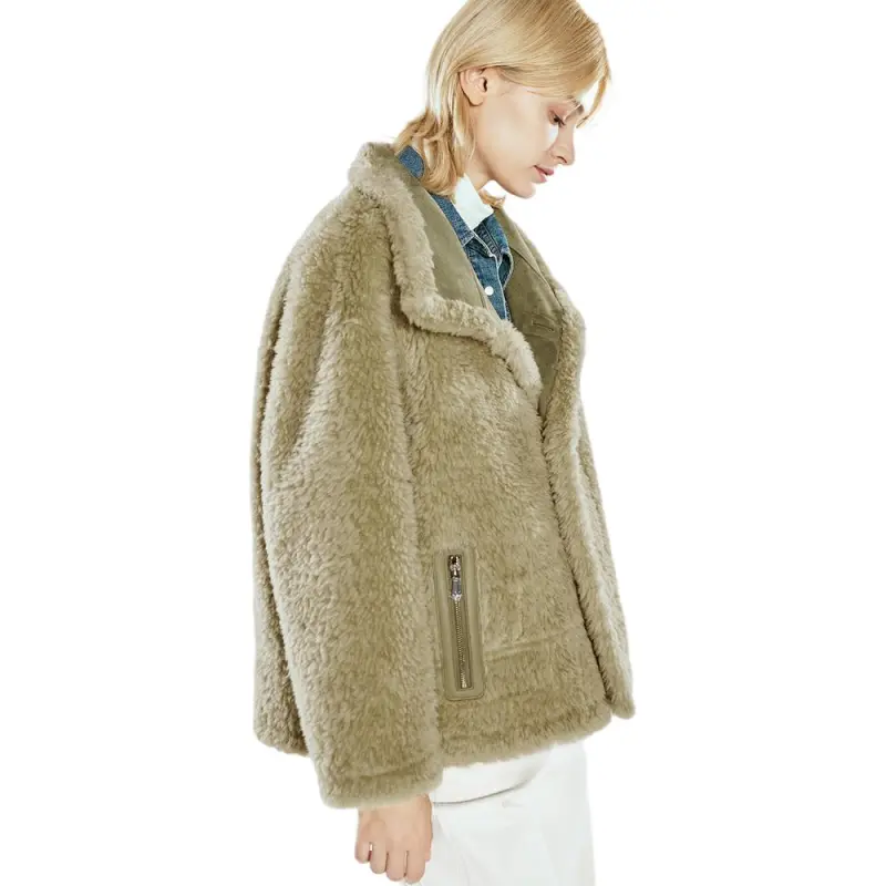 COVERINS Coats Women's Fruit Green-5