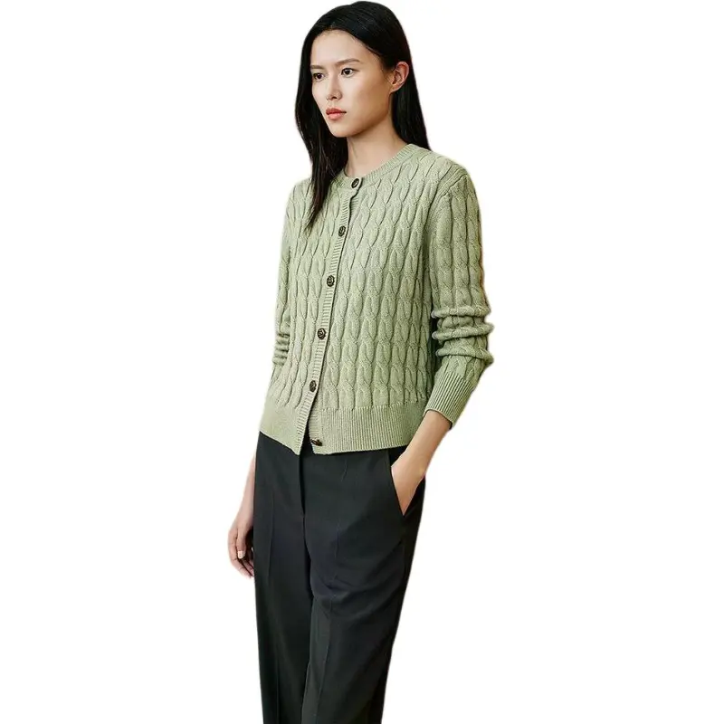 INSUN Knitwear Women's Grass Green-3