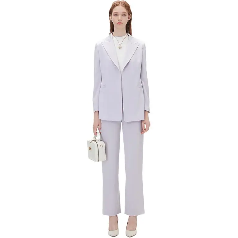 Caroline Suit Trousers Women's Light Purple-4