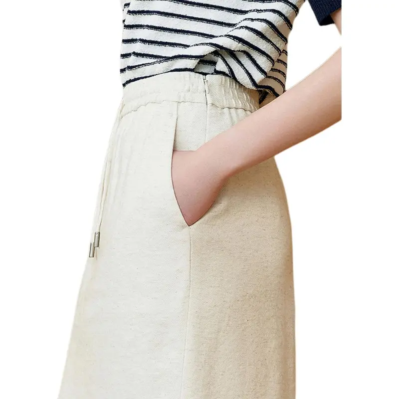 INSUN Casual Long Skirt Women's-5