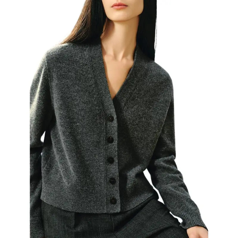 INSUN Cashmere Sweaters Women's Gray-4