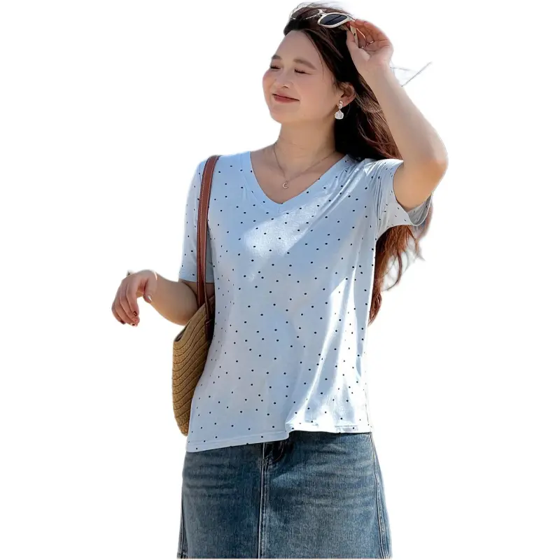 DAMABAIFENBAI Regular T Shirt Women's-4
