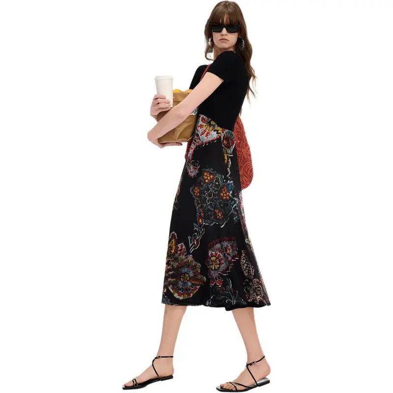 Desigual Short Sleeved Dress Women's-3