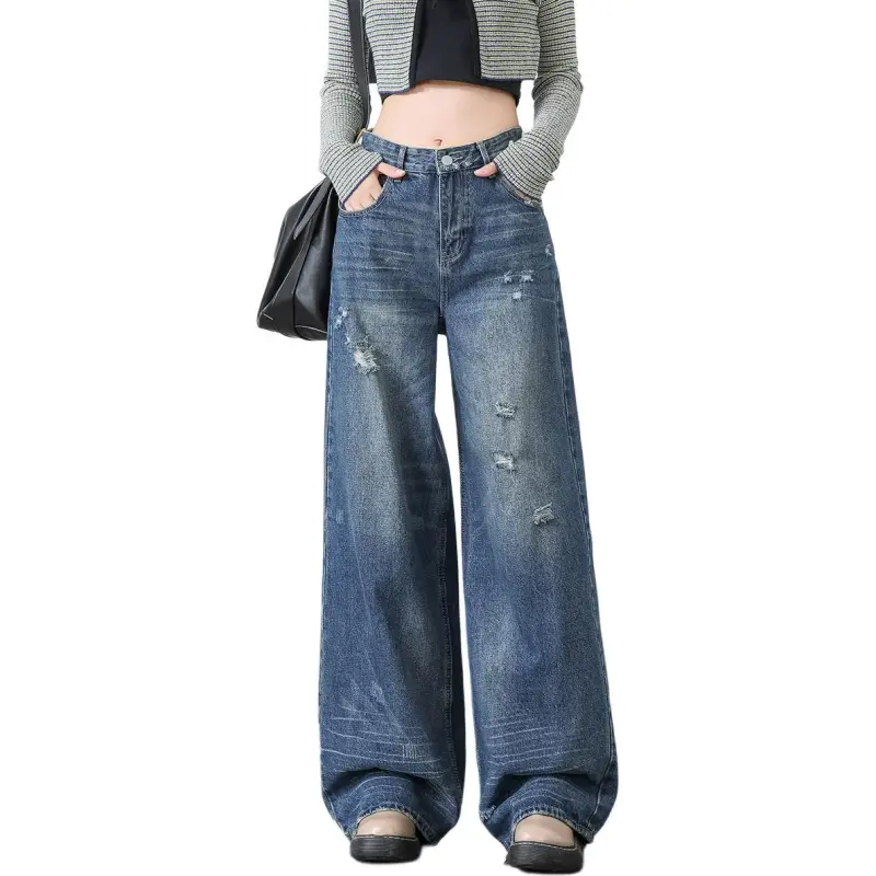  CHOCOOLATE Jeans Women's BLX/Vintage Blue-2