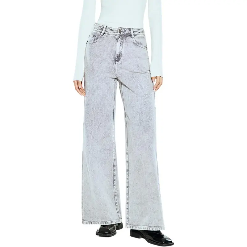 COVERINS Jeans Women's Light Gray-2