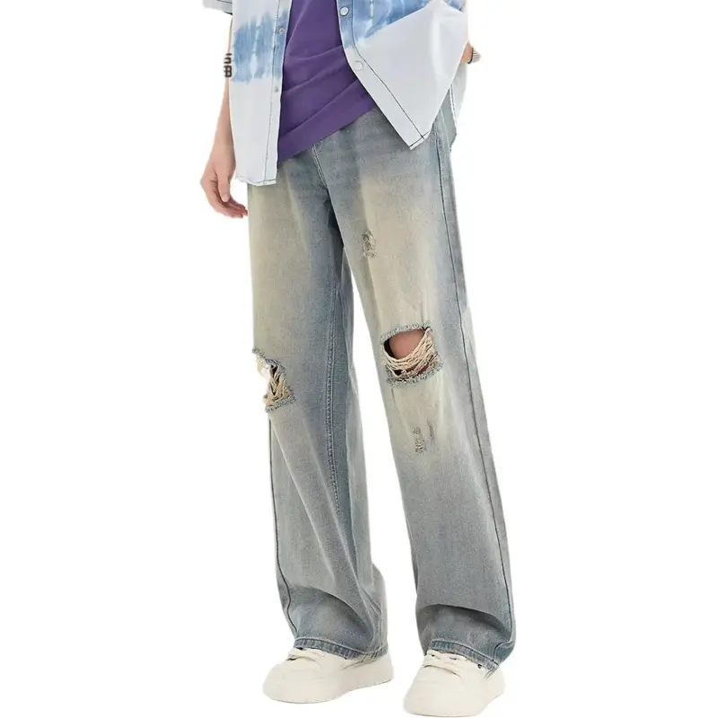 Three blessings Jeans Men Blue-1
