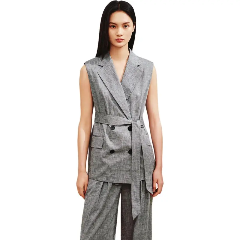 INSUN Vests Women's Gray-3