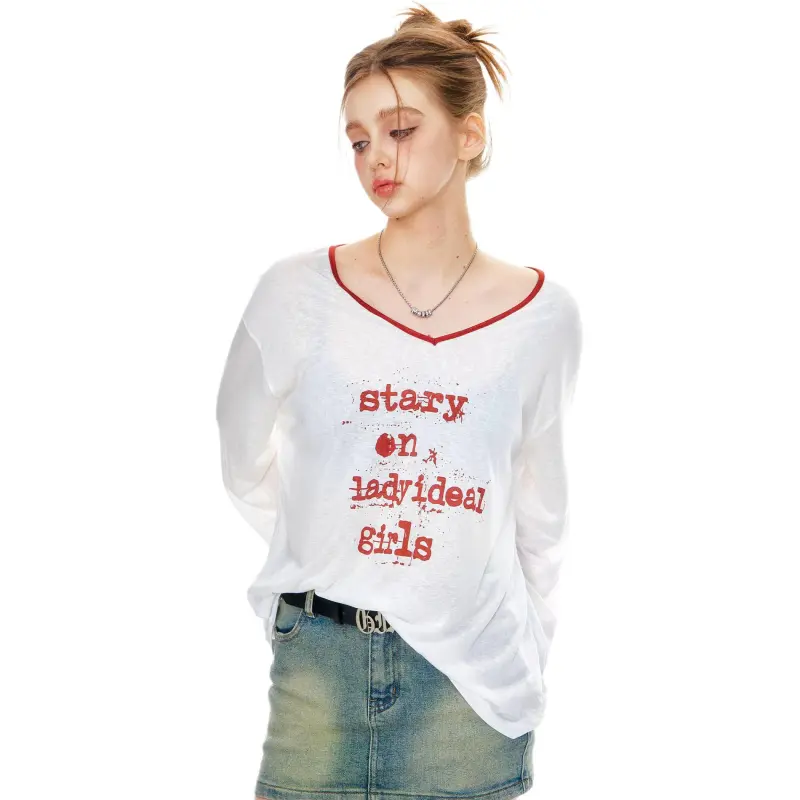 LADY IDEAL Regular T Shirt Women's-1