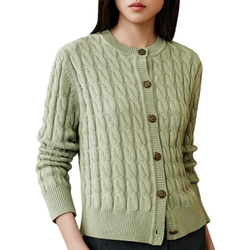 INSUN Knitwear Women's Grass Green-4