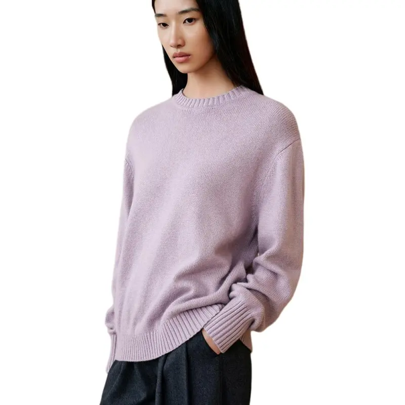 INSUN Knitwear Women's Smoky Purple-4