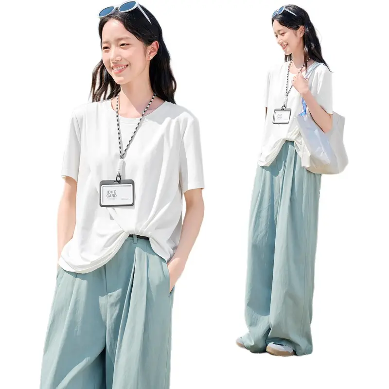Fragment T Shirts Women's Ivory White-3