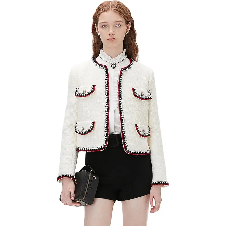 Caroline Jackets Women's Ecru-1
