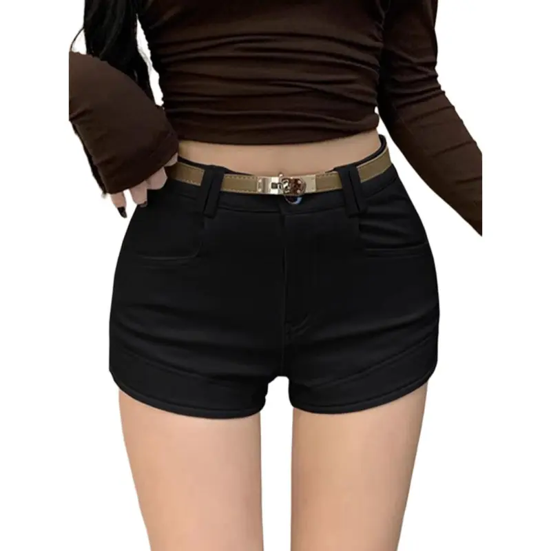 YINLEI Denim Shorts Women's-5