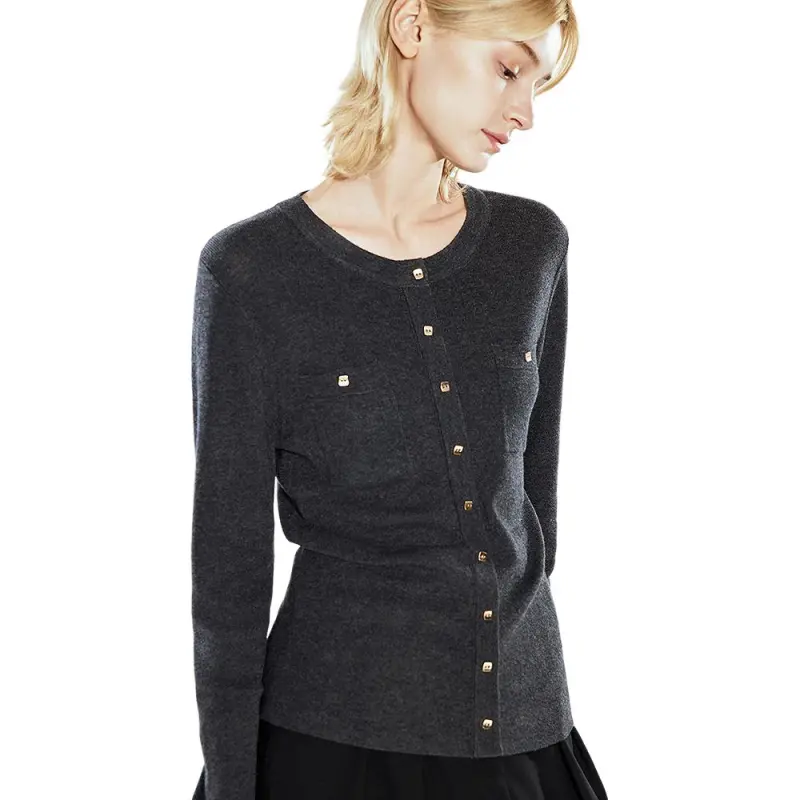 COVERINS Knitwear Women's Dark Gray-4