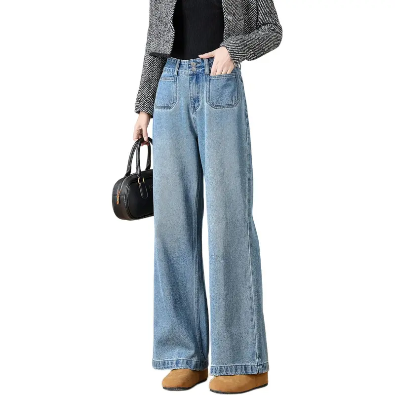  CHOCOOLATE Jeans Women's BLX/Vintage Blue-1
