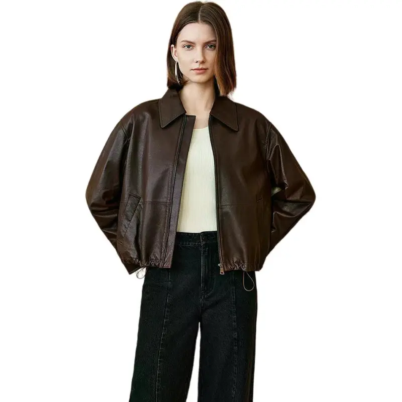 INSUN Leather Jackets Women's-6