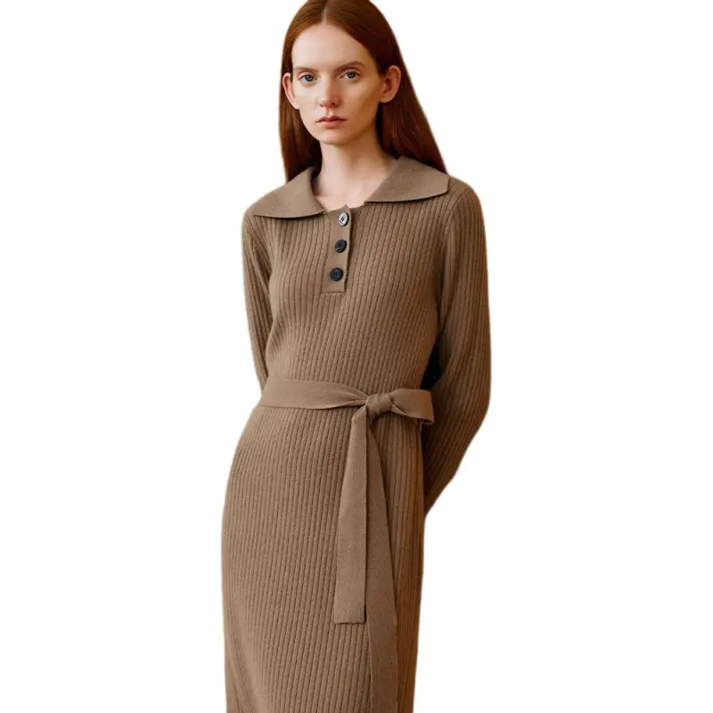 INSUN Long Sleeved Dress Women's-4
