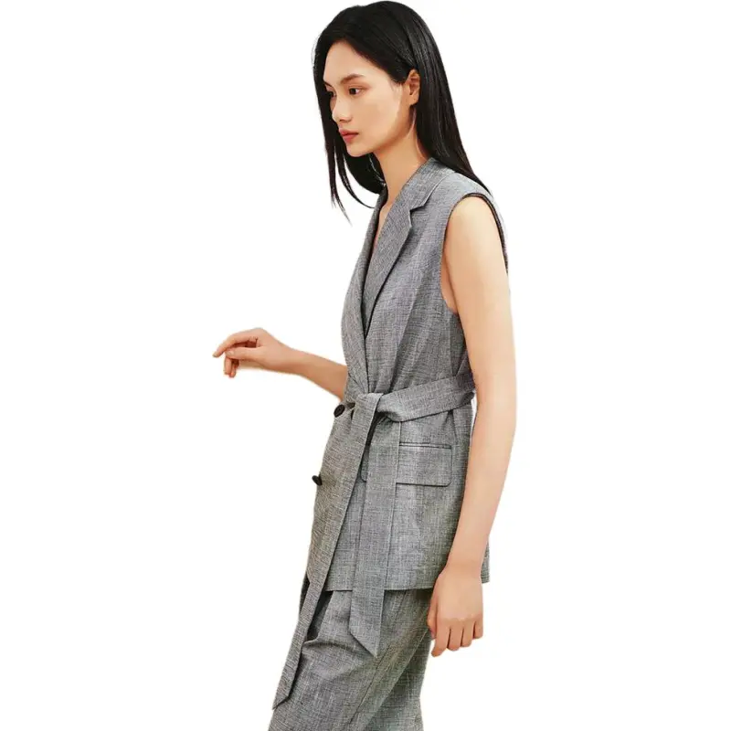 INSUN Vests Women's Gray-4