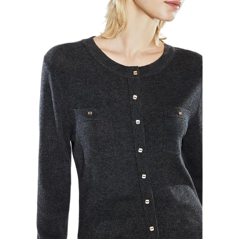 COVERINS Knitwear Women's Dark Gray-5