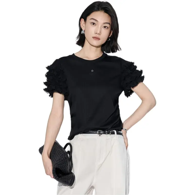 XG T Shirts Women's Black-2