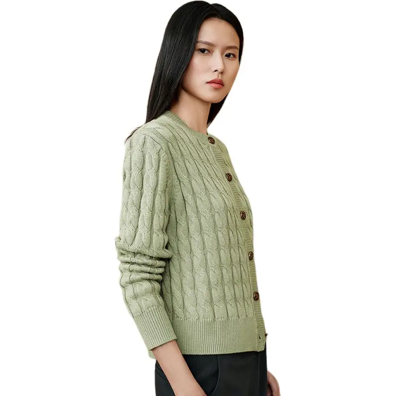 INSUN Knitwear Women's Grass Green-5