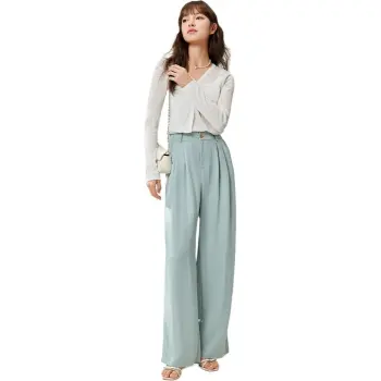 Love To Serve Casual Pants Women's Blue Green