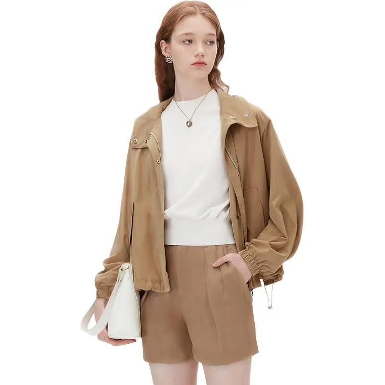 Caroline Jackets Women's Khaki-1