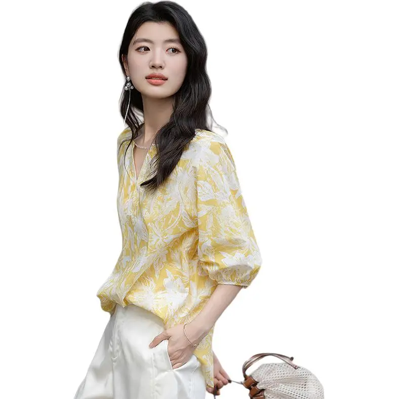 Dme Shirts Women's Yellow-1