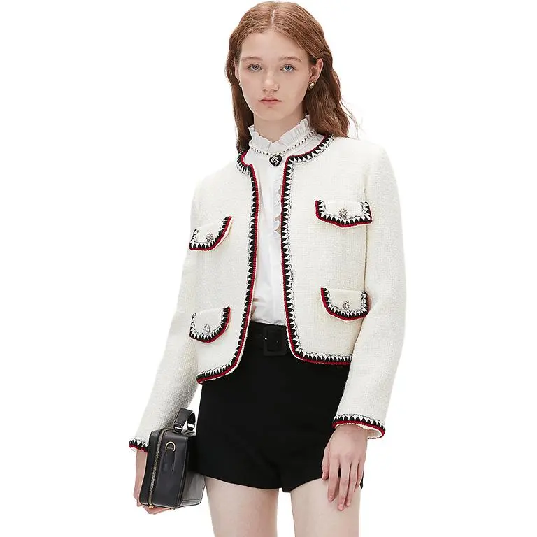 Caroline Jackets Women's Ecru-2