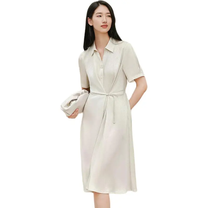 INSUN Short Sleeved Dress Women's-3