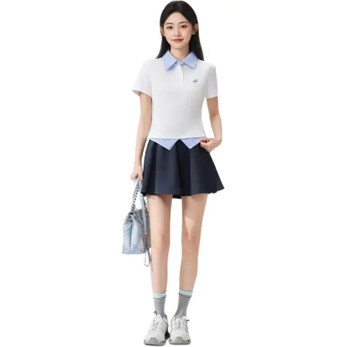 Love To Serve Skirt Set Women's White