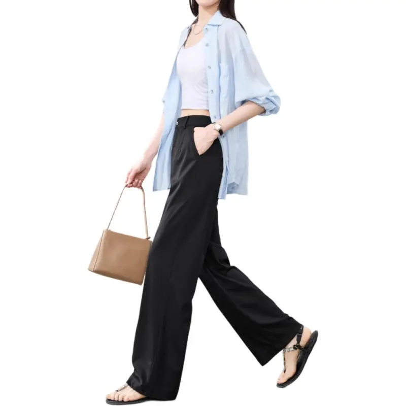YIYANG Casual Pants Women's Black-1